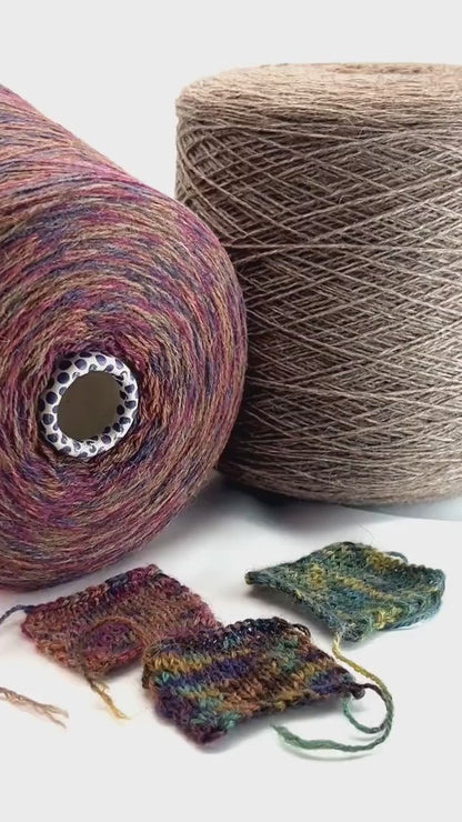 Alpaca Yak Wool Yarn, ASTRO, Premium Italian Yarn by Profilo, Available in Balls and on Cones, Lace Weight, 550m/100g