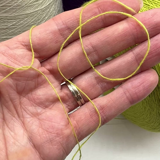 Premium iDOKNiT lace weight yarn, MAGREB by New Mill Italy. High-quality blend of 80% wool and 20% polyamide, offering 450-490m per 100g. Authentic Italian-made yarn curated by iDOKNiT for fine, durable knitting projects requiring a light fingering weight and soft finish.