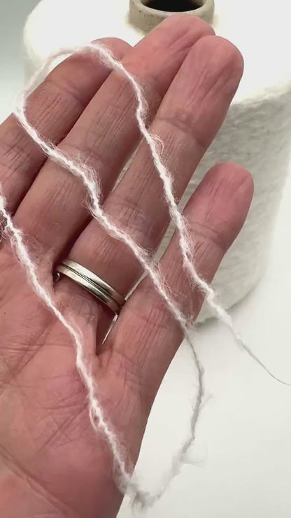 Fluffy Cashmere Cotton Stretchy Yarn, EMBRACE, Premium Italian Yarn by Lineapiu, Available in Balls and on Cones, Lace Weight, 1000m/100g (1094y/3.52oz)