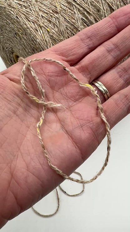 FILCOM TIBET TWEED 50% yak and 50% silk luxury Italian tweed yarn in a fine fingering weight for high-end knitting at iDOKNiT.