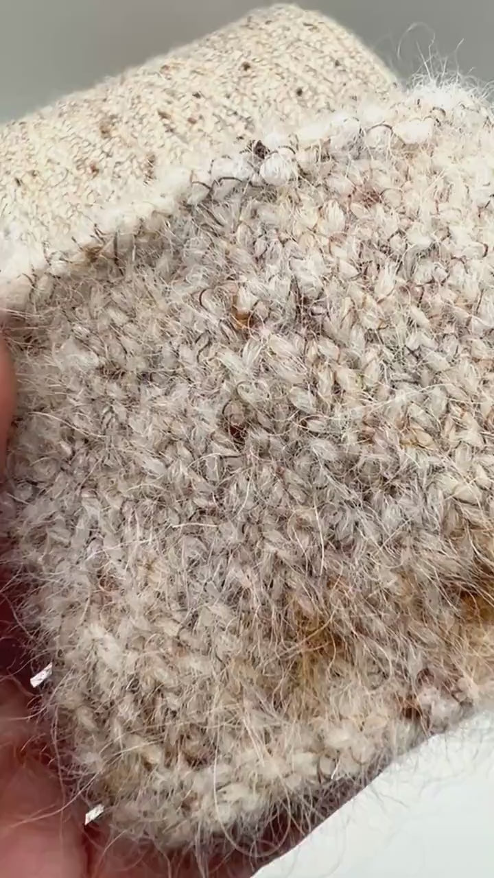 Alison Tweed sport-weight yarn by RiGo Italy – Alpaca Merino blend 