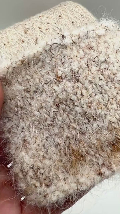 Alison Tweed sport-weight yarn by RiGo Italy – Alpaca Merino blend 