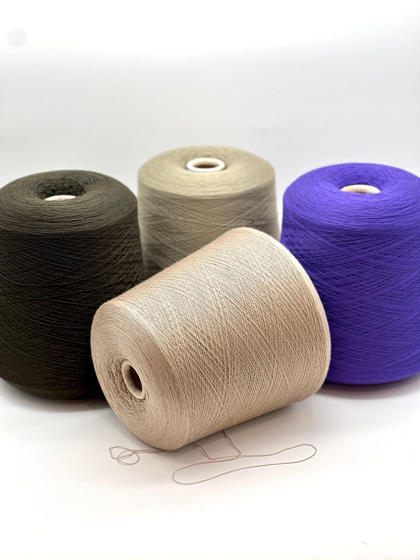 Merino 100% Yarn, WISH, Premium Italian Yarn by Loro Piana, Available in Balls and on Cone, Lace Weight, In 2 STRANDS - 1500m/100g (1640y/3.52oz)