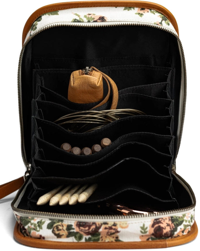 muud Voss canvas zippered knitting needle and cable organizer case from iDOKNiT