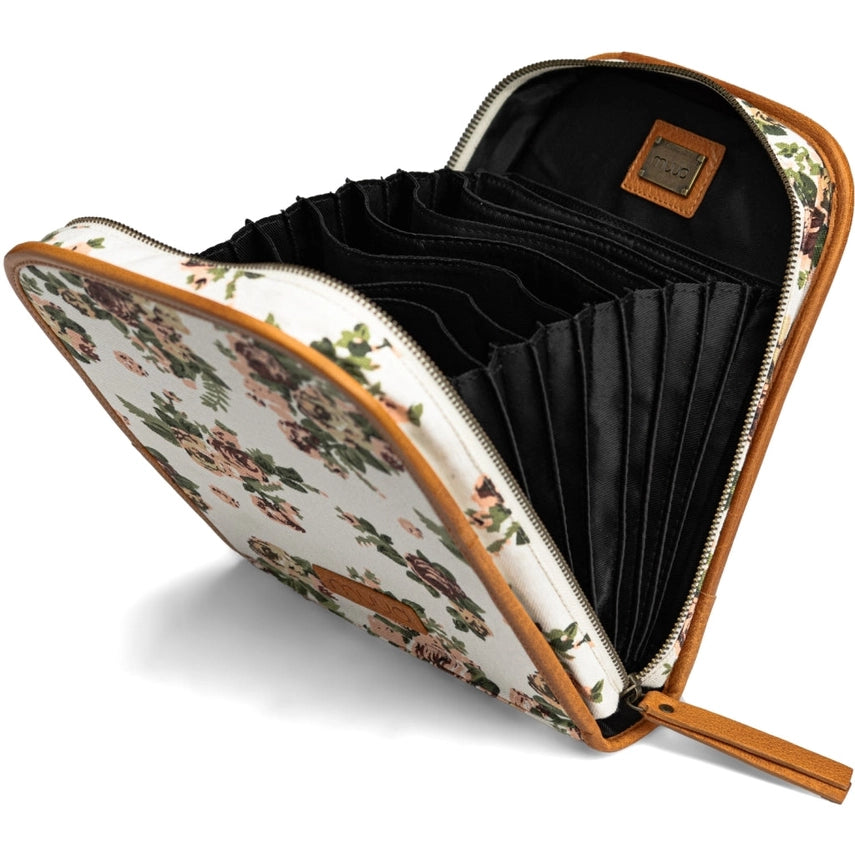 muud Voss canvas zippered knitting needle and cable organizer case from iDOKNiT
