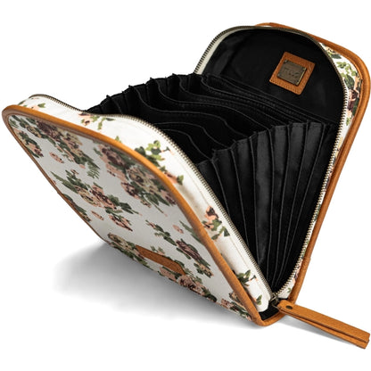 muud Voss canvas zippered knitting needle and cable organizer case from iDOKNiT