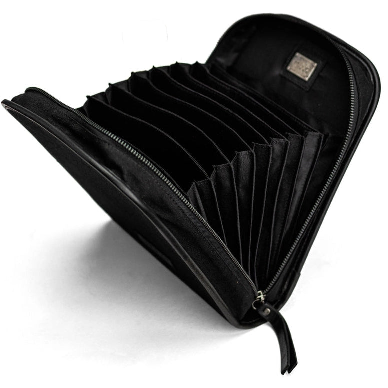 muud Voss canvas zippered knitting needle and cable organizer case from iDOKNiT