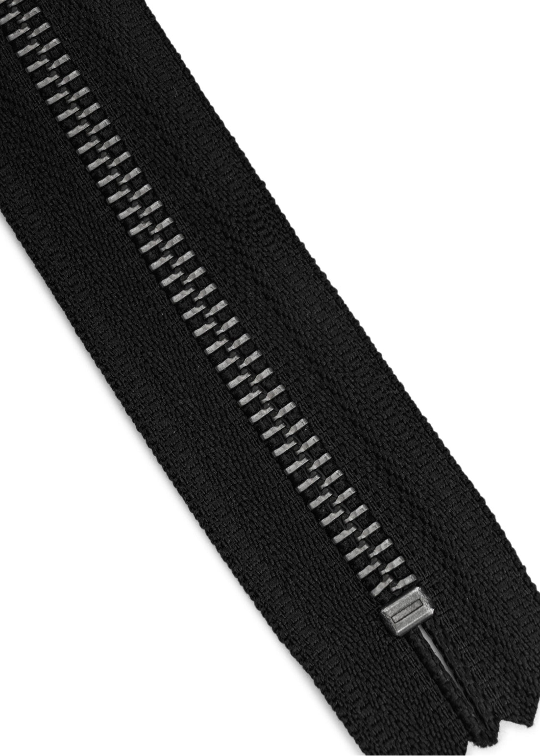 muud CARIN DIY sew-in metal zipper with genuine leather pull tab for handmade bags from iDOKNiT